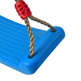 IFOYO Kids Swing Seat, Outside Swing Seat Strong Tree Swing for Playground Backyard Holds 220lbs/100kg for 3-10 Years Kids Children, Blue