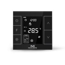 MCO Home Z-Wave MH7H-WH Intelligent Thermostat for Water Heater, Black