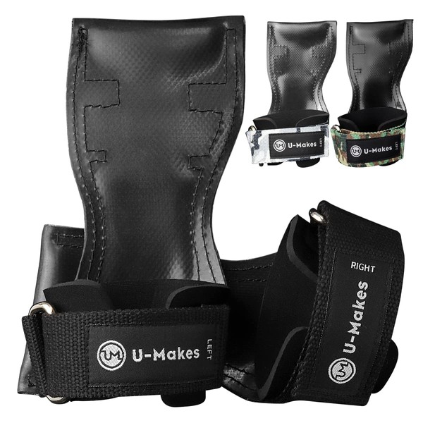 U-Makes Power Grip (Recommended by Bodybuilding Champions) Extreme, Muscle Training,