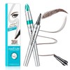 Eyebrow Pencil with 4 Tips, Micro Head, Liquid Eyebrow Microblading