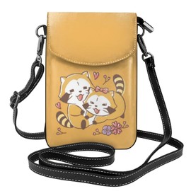 JMI Rascal Smartphone Pouch, Genuine Leather, Shoulder Bag, Thin, Women's, Men's, Mini Pouch, Popular, Wallet, Crossbody Bag, Black