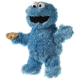 Living Puppets S703 Cookie Monster Sesame Street Glove Puppet, Blue