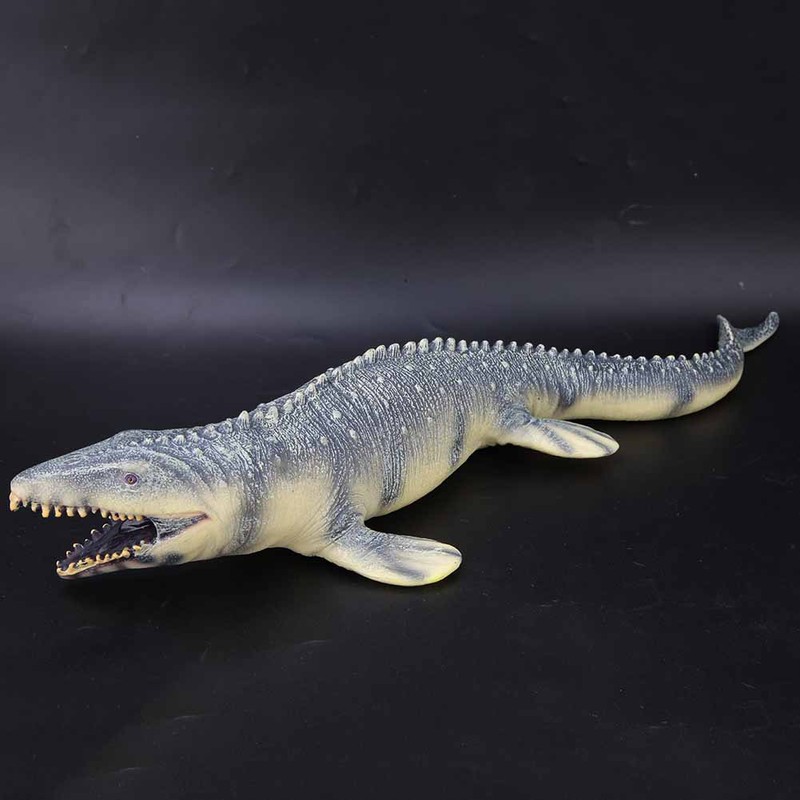 Highly Simulation Artificial Mosasaur Model Toy Child Learning Educational Toys