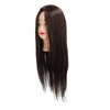 Hairdressing Mannequin Head 63cm Synthetic Fiber Head Styling Middle Part
