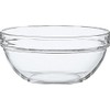 Luminarc E8860 Aufsteckbare Salatschüssel aus Glas, stapelbar, Ø 10cm, klar