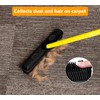 FURemover Sweep Pet Hair Rubber Broom with Squeegee and Attachable