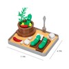 Stylor Pickle Zen Garden Office Desk Decor - Mini Decorative