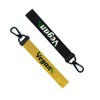 Vegan Key Tag Key tag Luggage Tag Zipper Pull Keychain