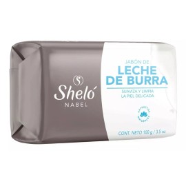 Sheló Nabel Jabón Leche De Burra Unifica Tono De La Piel Sheló Nabel