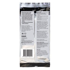 2 x Magic Stainless Steel Wipes with Streak Free Formula (Seconds)