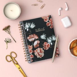 Blue Sky Life Note It 2026 Weekly and Monthly Planner Notes, January 2026 - December 2026, 5.875" x 8.625", Clear Pocket Cover, Durable Twin Wire Binding, Storage Pocket, 50 Perforated Notes Sheets, Dania Dark