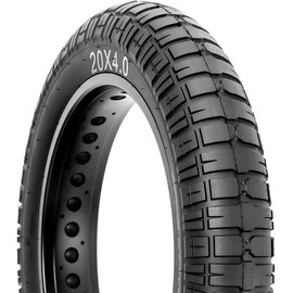 Hycline Ebike Fat Replacement Tire: 20x4.0/20x4.5/20x5.0/26x4.0 Inch Folding Puncture Resistant Fat Tires for Electric Bike, MTB, Heavy Duty, e bike - Size: 20x4.0 inch