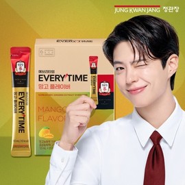 KGC Jeonggwanjang 정관장 에브리타임 망고 플레이버 10ml x 20포1박스 Korean Ginseng Everytime Mango Flavor 10ml x 20 Packs 1 Box
