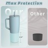 Tall Silicone Boot Compatible with Brumate Era/Owalaa/Hydrojugg Traveler 40 oz