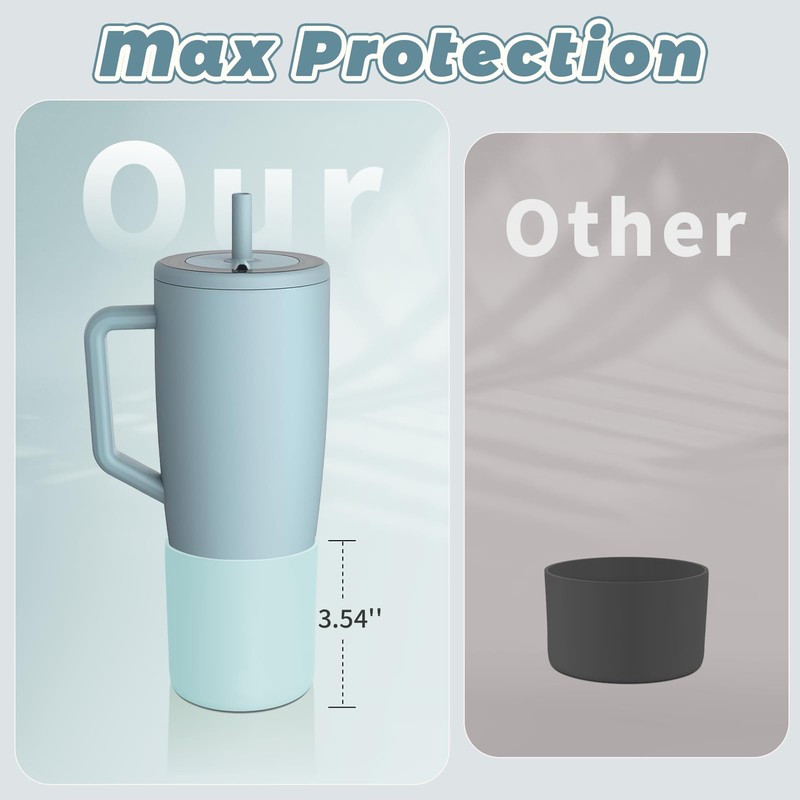 Tall Silicone Boot Compatible with Brumate Era/Owalaa/Hydrojugg Traveler 40 oz