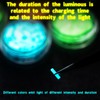 LXQQFUN 20 Pcs Resin Luminous Rods, 1.5 × 6mm High-Visibility