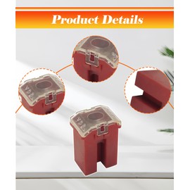 2 PCS 50 Amp Fuse Fits for Nissan/Infiniti Toyota Subaru Altima M37 M56 Q70 etc.FL 50A ES-Type-P etc,Replace 927-1050 9271050 82233AA001 24370-C9960 24370C9960 90982-08307 9098208307