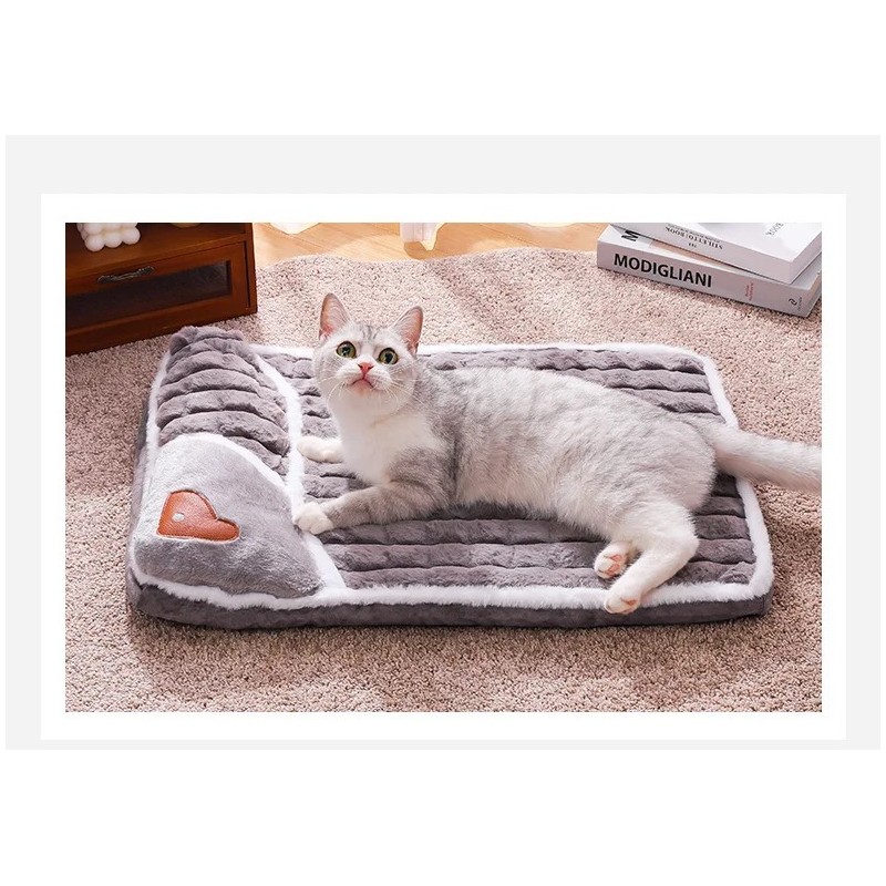 OKONOS Thickened Pet Bed Mat Soft Warm Cushion for Cats