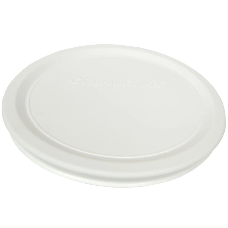 Corningware F-16-PC 16oz French White Food Storage Replacement Lid (6-Pack)