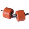 WOHS Replacement Wheels for Trainers with Automatic Wheels. 2 Orange