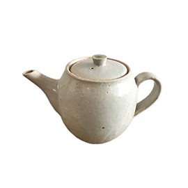 Yama Shire Shigaraki Pottery Pot White Approx. Width 17 X Depth 10 X Height 9.5 cm 信楽焼 Cha – 2 – 1