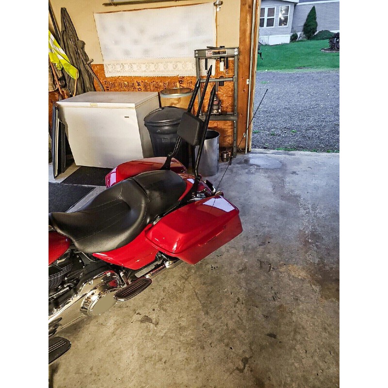 CB 31" Height Backrest Sissy Bar For Harley Touring Street