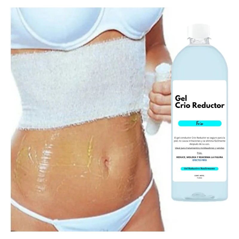 Kit Reductivo Para Vendas Frías Sales Gel Crio, Loción Crio