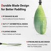 WONITAGO Kayak Paddles with Alloy Shaft and PP Blade, Floating