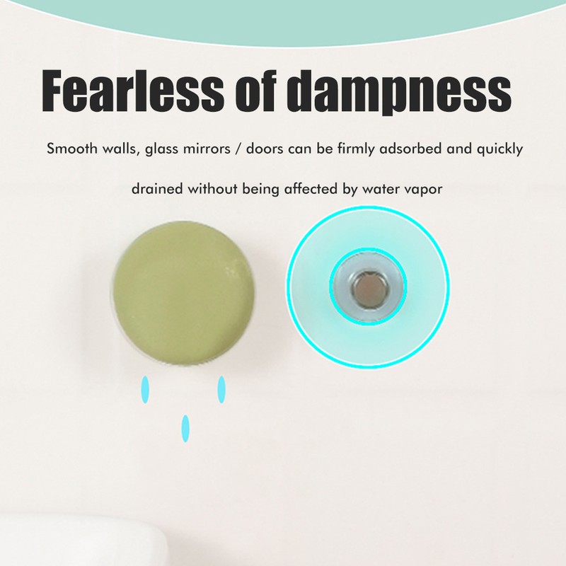 Stainless Steel Magnetic Soap Holder Wall Mounted Suction Cup Soap