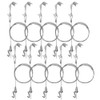 TEHAUX 10 Set Picture Rail Hanging System, 19.6 inch Adjustable