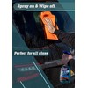 Gliptone Streak Free Glass and Window Cleaner, Ready-To-Use with Anti