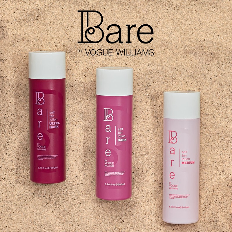 Bare by Vogue Self Tanning Lotion Dark-200 ml- Natural tanning,