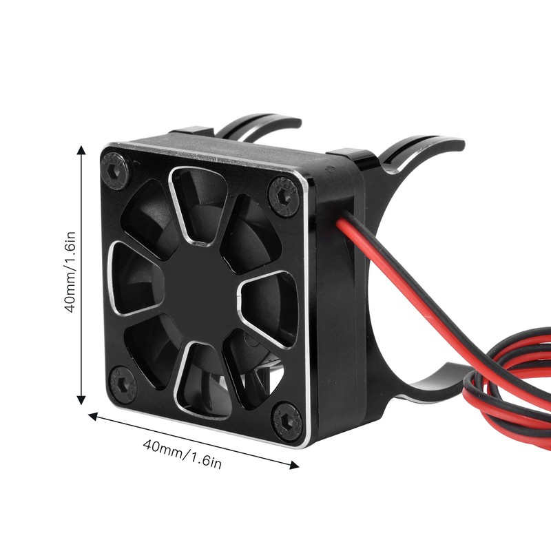540/550 Motor Cooling Fan Radiator with Connector Cable Fit for