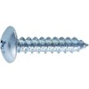 TRUSCO B42-0308 Truss Head Tapping Screws, Unichrome, Size M3 x