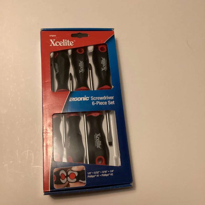 Xcelite XPS600 - 6 Piece Screwdriver Set