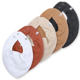 Pippi Unisex Children's Bib Bandana, One Size, Pack of 3 -