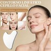 Kit de 4 Gua Sha Facial de Acero Inoxidable Con