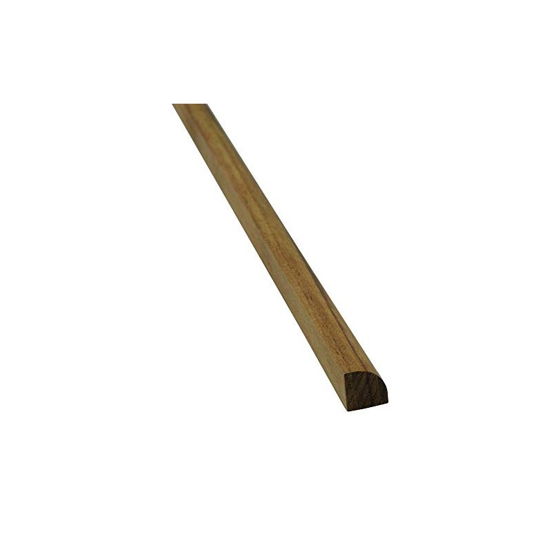Whitecap 60851 Teak 3/8" H x 3/8" W Quarter Round