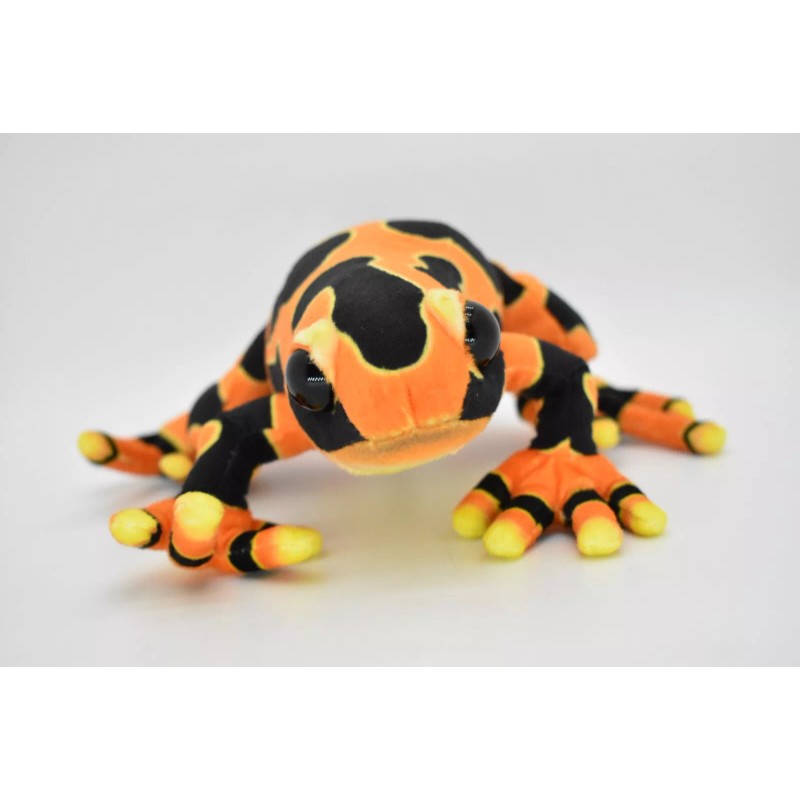 CWG Frog, Orange, Poison Dart, Very Nice Plush Stuffed Animal
