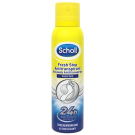 Scholl Fresh Step Schuhspray, mildes Fußdeo mit lang anhaltender Wirkung gegen unangenehme Gerüche, (1 x 150 ml)