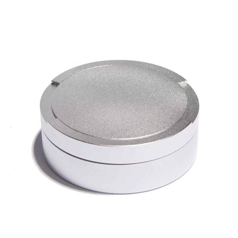 ZUMIQ Stylish Pouch Tin Made of Robust Aluminium for Storage,