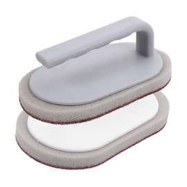 FOMIYES 2-Pack Kitchen Cleaning Brush Dish Scrubber Sponge Multi-use Reusable Wok Sponge Dish Washing Scrubber for Kitchen