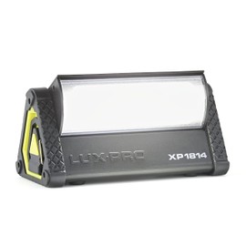 LUXPRO Pro Series 1300 Lumen Directional Pivoting Work Light - Battery Powered Work Light for Up to 40 Hours of Use - Portable Light for Camping, Garage, and More
