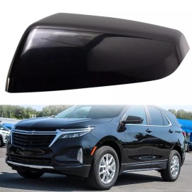 Unbranded Mirror Cover Cap Heated Driver Left Side Fit Chevy Equinox Terrain GMC 2018-23