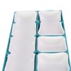 Watch Parts Storage Box Stackable 5 Compartments Acrylic Rubber Watch