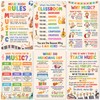 Lalunia 6 Pcs Music Classroom Posters (11"x16") - Why Music