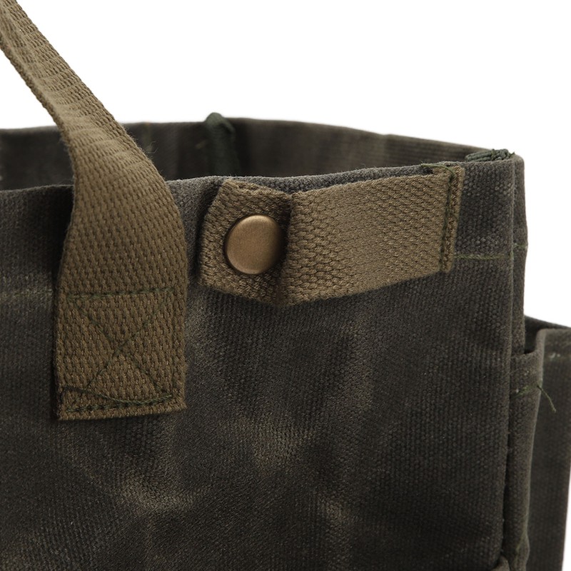 Canvas Pot Bag Waterproof Wearproof Large Capacity Comfortable Grip Canvas