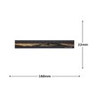 Radite LDTI-HRW-0101 Hybrid Ruler Fine Wood BK/Pale Moon Ebony