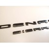 GMC Matte Black Rear Tailgate DENALI Sierra Emblem GMC Sierra