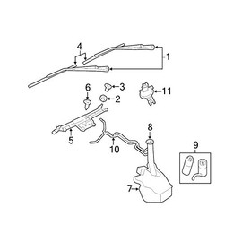 Mopar 05152029AB SENSOR WASHER FLUID LEVEL